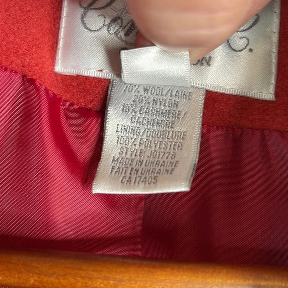 CONRAD C Wool Cashmere Zip Jacket Orange Salmon Coral Lined Pockets Tailored 10 - Picture 7 of 10
